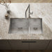 KOHLER K-3839-1 Vault Smart Divide 33" top-/undermount double-bowl kitchen sink