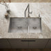 KOHLER K-3839-4 Vault Smart Divide 33" top-/undermount double-bowl kitchen sink