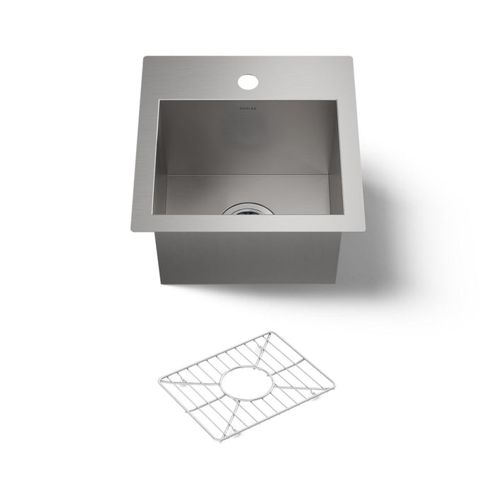 Kohler Vault 15" top-/undermount bar sink