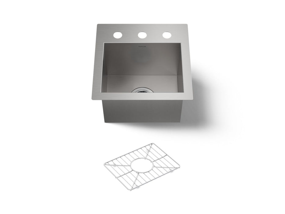 Kohler Vault 15" top-/undermount bar sink