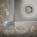 Kohler Vault 15" top-/undermount bar sink