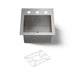 Kohler Vault 15" top-/undermount bar sink