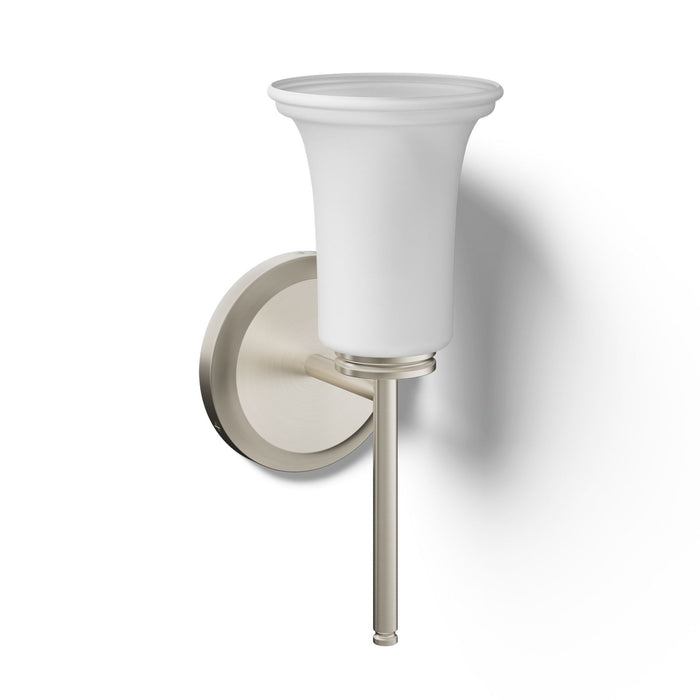 KOHLER K-38404-SC01 Bellera One-light sconce with frosted shade