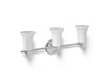 3/4 view of product with dimensions