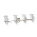 KOHLER K-38407-SC04 Bellera Four-light sconce with frosted shades