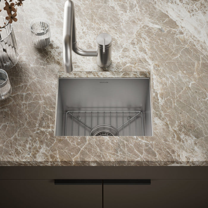 KOHLER K-3840-1 Vault 15" top-/undermount bar sink