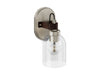 3/4 view of product with dimensions