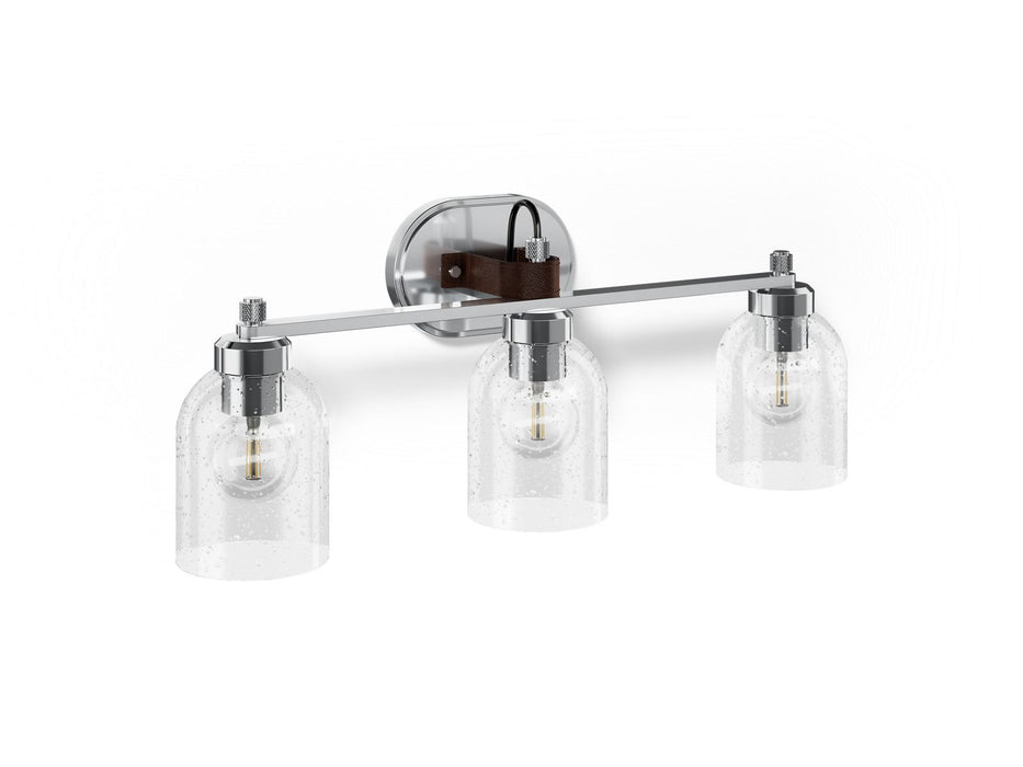 3/4 view of product with dimensions