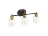 Kohler Tannage Three-light sconce
