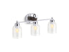 Kohler Tannage Three-light sconce