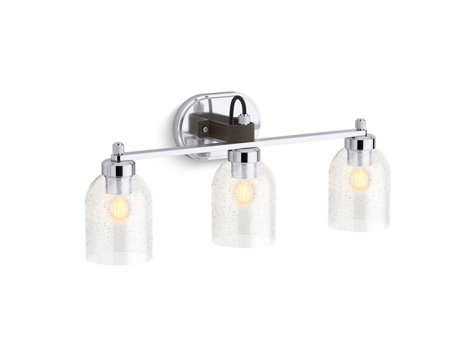 Kohler Tannage Three-light sconce