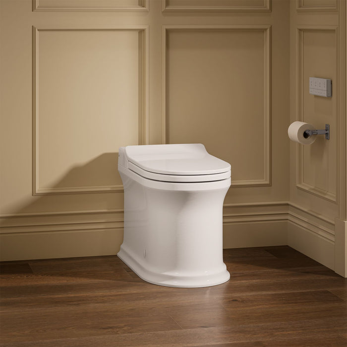 KOHLER K-38493 Claude One-piece elongated smart toilet, dual-flush