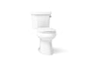 KOHLER K-3889-RA Highline Two-piece elongated toilet, 1.28 gpf
