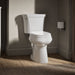 KOHLER K-3889 Highline Two-piece elongated toilet, 1.28 gpf - White