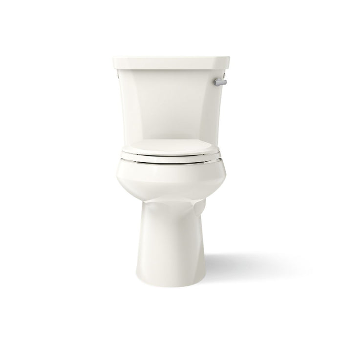 KOHLER K-3889-RA Highline Two-piece elongated toilet, 1.28 gpf - Biscuit
