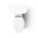 KOHLER K-3889-RA Highline Two-piece elongated toilet, 1.28 gpf - White