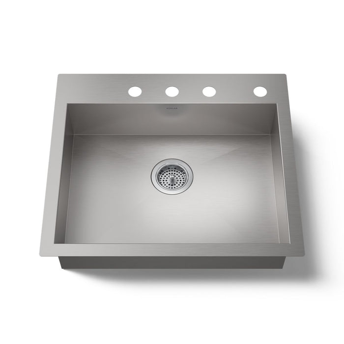 Kohler Vault 25" top-/undermount single-bowl kitchen sink