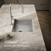 KOHLER K-3894-4 Vault 25" top-/undermount single-bowl kitchen sink