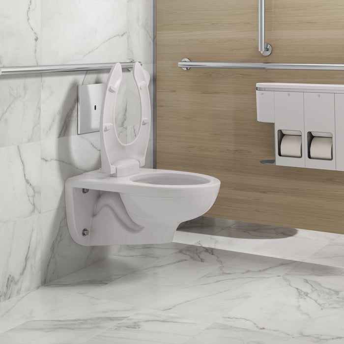 KOHLER K-39058 Cleana Rebound Commercial Elongated Toilet Seat