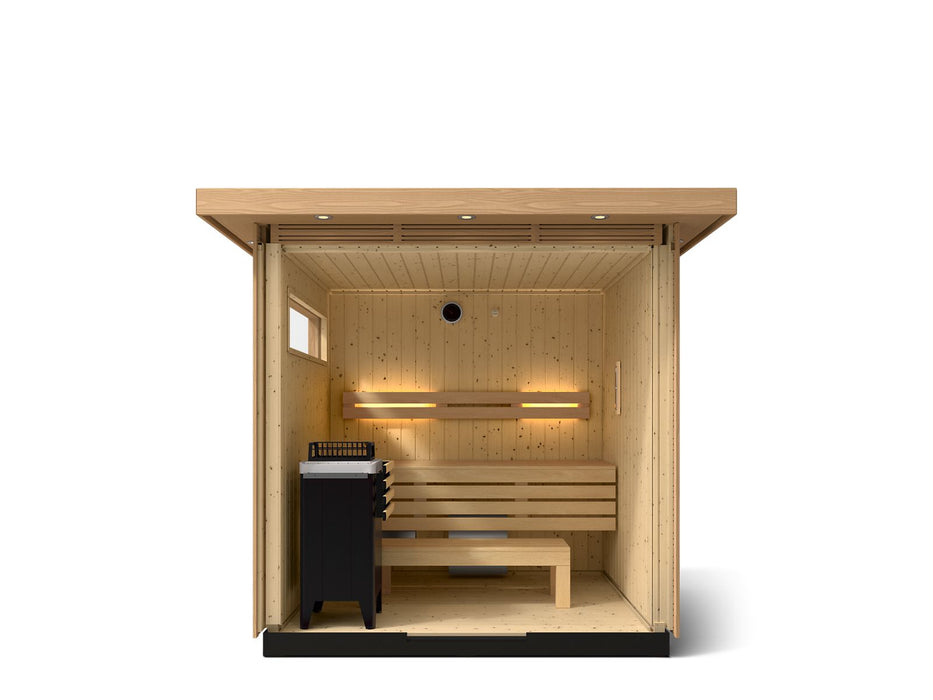 KOHLER K-39167-1FNC C2 Three-person outdoor sauna