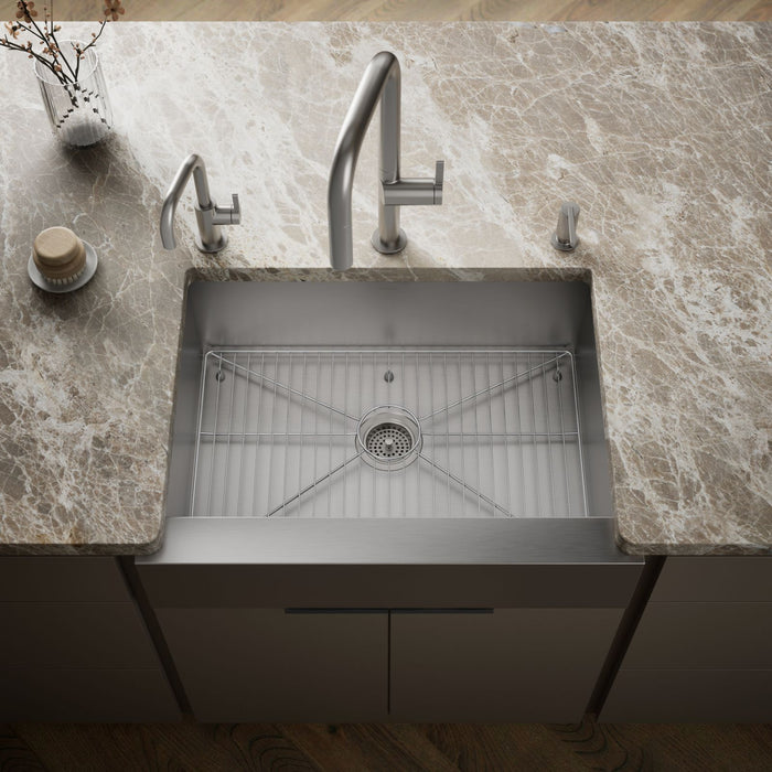 KOHLER K-3936 Vault 29-1/2" undermount single-bowl farmhouse kitchen sink