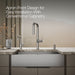 KOHLER K-3936 Vault 29-1/2" undermount single-bowl farmhouse kitchen sink