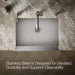 KOHLER Vault 29-1/2" undermount single-bowl farmhouse kitchen sink