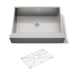 KOHLER Vault 29-1/2" undermount single-bowl farmhouse kitchen sink