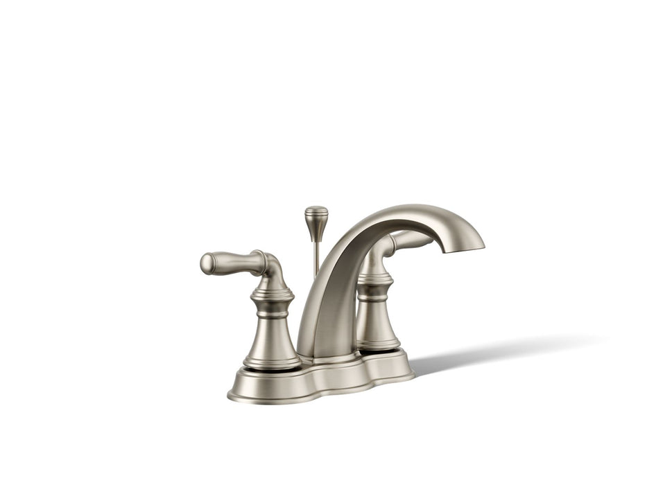 KOHLER K-393-N4 Devonshire Centerset bathroom sink faucet, 1.2 gpm