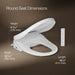 3/4 view of product with dimensions