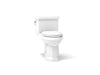 KOHLER K-3940 Kathryn One-piece compact elongated toilet with concealed trapway, 1.28 gpf, white
