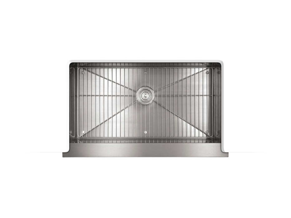 KOHLER K-3943 Vault 35-1/2" undermount single-bowl farmhouse kitchen sink