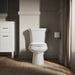 KOHLER K-3947 Wellworth Two-piece round-front toilet, 1.28 gpf, right - view 5