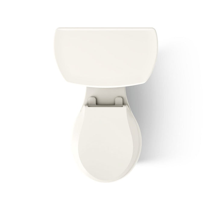 KOHLER K-3947-RZ Wellworth Two-piece round-front toilet, 1.28 gpf, biscuit - view 3