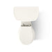 KOHLER K-3947-T Wellworth Two-piece round-front toilet, 1.28 gpf, biscuit - view 5