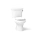 KOHLER K-3947-UR Wellworth Two-piece round-front toilet, 1.28 gpf, white - view 5