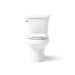 KOHLER K-3948 Wellworth Two-piece elongated toilet, 1.28 gpf, left - view 2