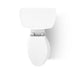 KOHLER K-3948 Wellworth Two-piece elongated toilet, 1.28 gpf, left - view 3