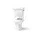 KOHLER K-3948 Wellworth Two-piece elongated toilet, 1.28 gpf, right - view 2