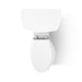 KOHLER K-3948-RA Wellworth Two-piece elongated toilet, 1.28 gpf - White