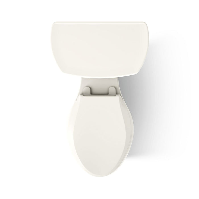 KOHLER K-3948-RZ Wellworth Two-piece elongated toilet, 1.28 gpf, biscuit - view 5
