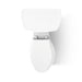 KOHLER K-3948-UT Wellworth Two-piece elongated toilet, 1.28 gpf, white - view 5