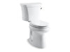 KOHLER K-3949-TR Highline Two-piece elongated toilet, 1.28 gpf