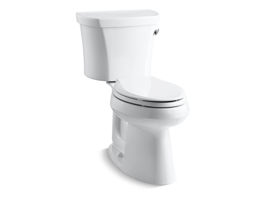 KOHLER K-3949-TR Highline Two-piece elongated toilet, 1.28 gpf