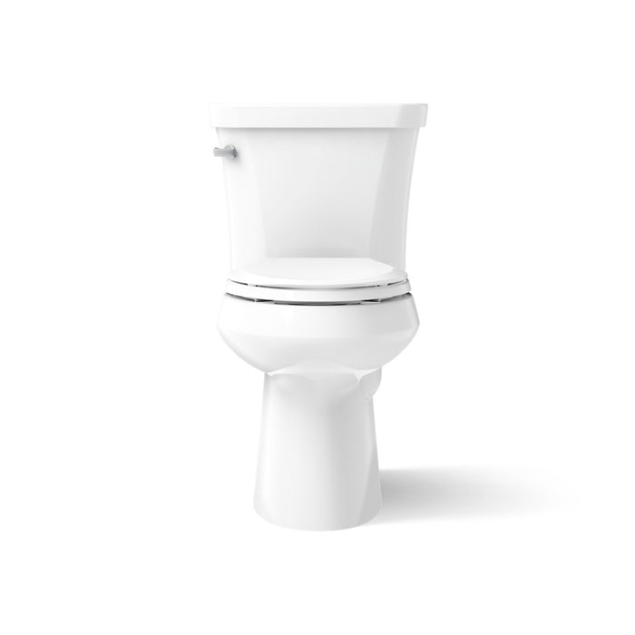KOHLER K-3949 Highline Two-piece elongated toilet, 1.28 gpf, left - view 2