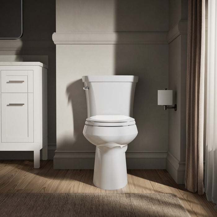 KOHLER K-3949 Highline Two-piece elongated toilet, 1.28 gpf, left - view 5