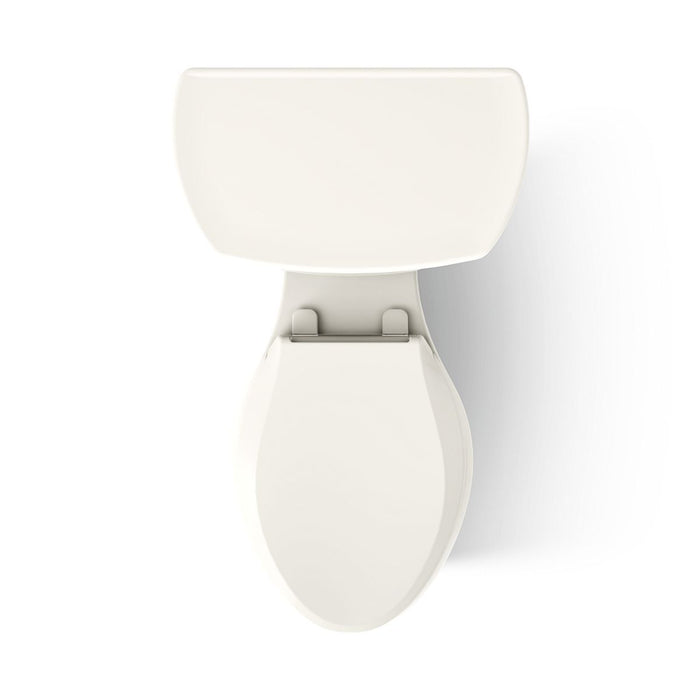 KOHLER K-3949-RZ Highline Two-piece elongated toilet, 1.28 gpf, biscuit - view 5