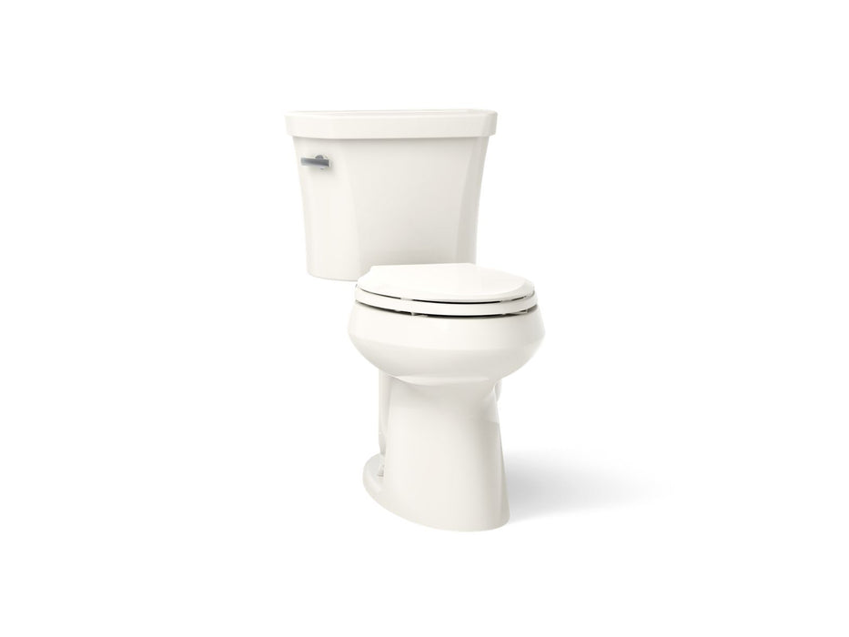 KOHLER K-3949-UT Highline Two-piece elongated toilet, 1.28 gpf, biscuit