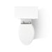 KOHLER K-3950-RA Tresham Two-piece elongated toilet, 1.28 gpf, white - view 5