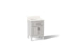 Kohler Hadron 24" bathroom vanity cabinet with sink and quartz top